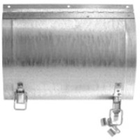 Rounded Duct Access Door - RD-5090  6x4 Gastketed - for 5 inch Diameter Round Ducts