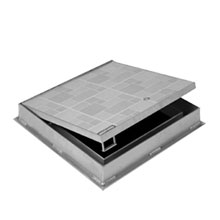 FT-8050 1&quot; Recessed Floor Access Door, Aluminum