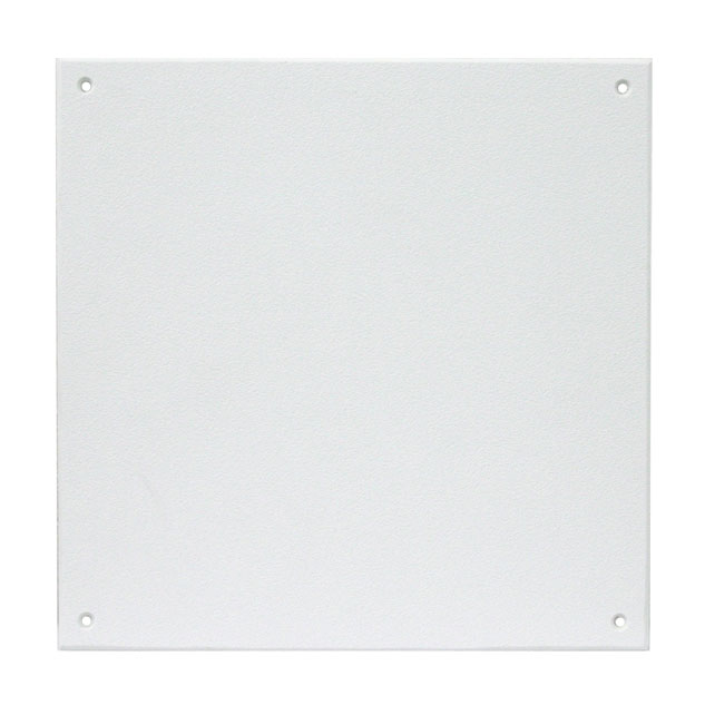 Flat Panel Cover-Up - Custom Sizes - white Plastic HIS, textured, non-insulated